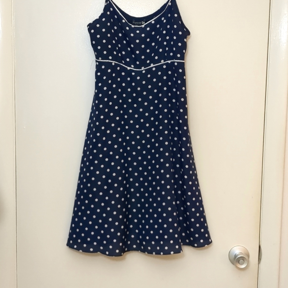 Polkadot baby doll dress